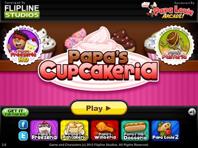 Papa's Cupcakeria